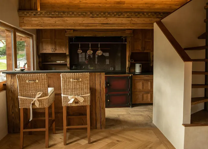 Modernes Mit Sauna, Whirlpool Und Bergblick בקתה Sankt Stephan