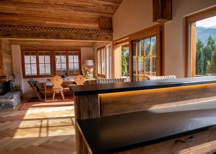 Modernes Mit Sauna, Whirlpool Und Bergblick בקתה *