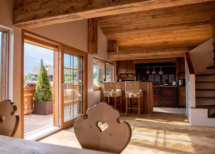 בקתה Modernes Mit Sauna, Whirlpool Und Bergblick *