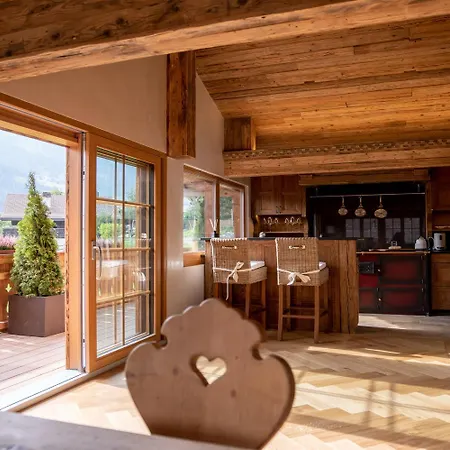 샬레 Modernes Mit Sauna, Whirlpool Und Bergblick *